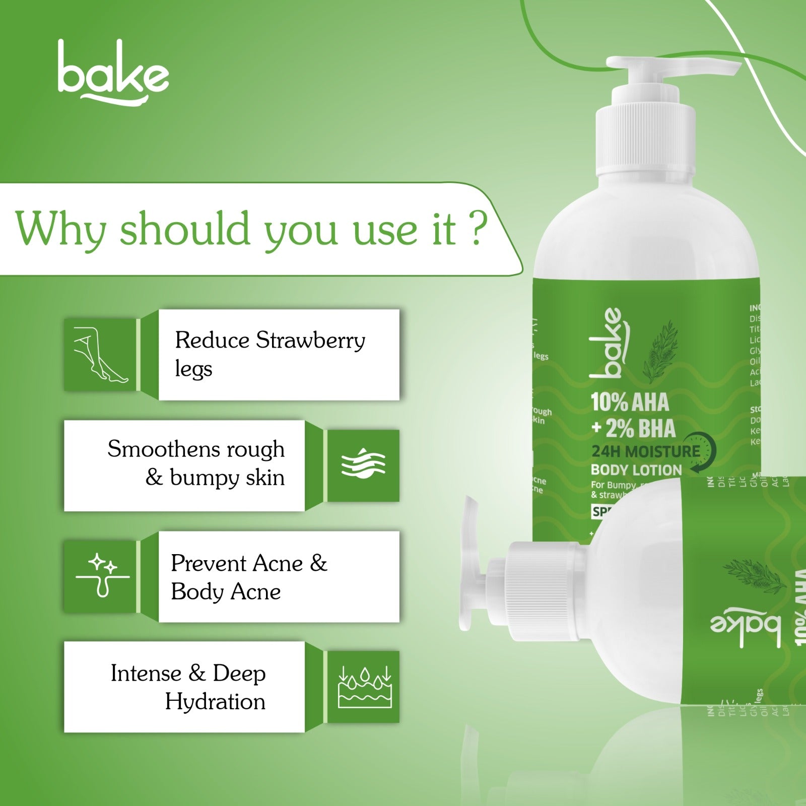 10% AHA + 2% BHA Body Lotion SPF 30 PA+++