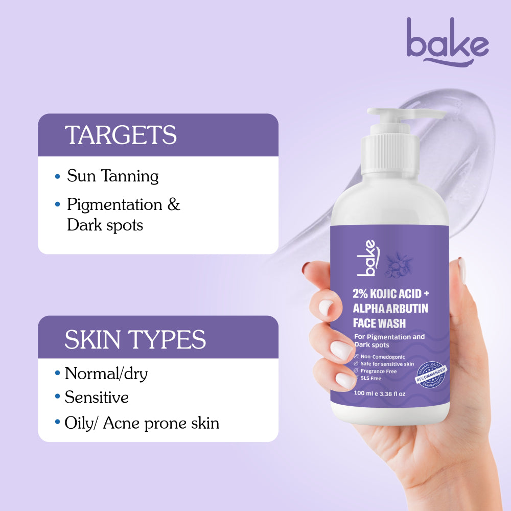 Kojic Acid Face wash use for 