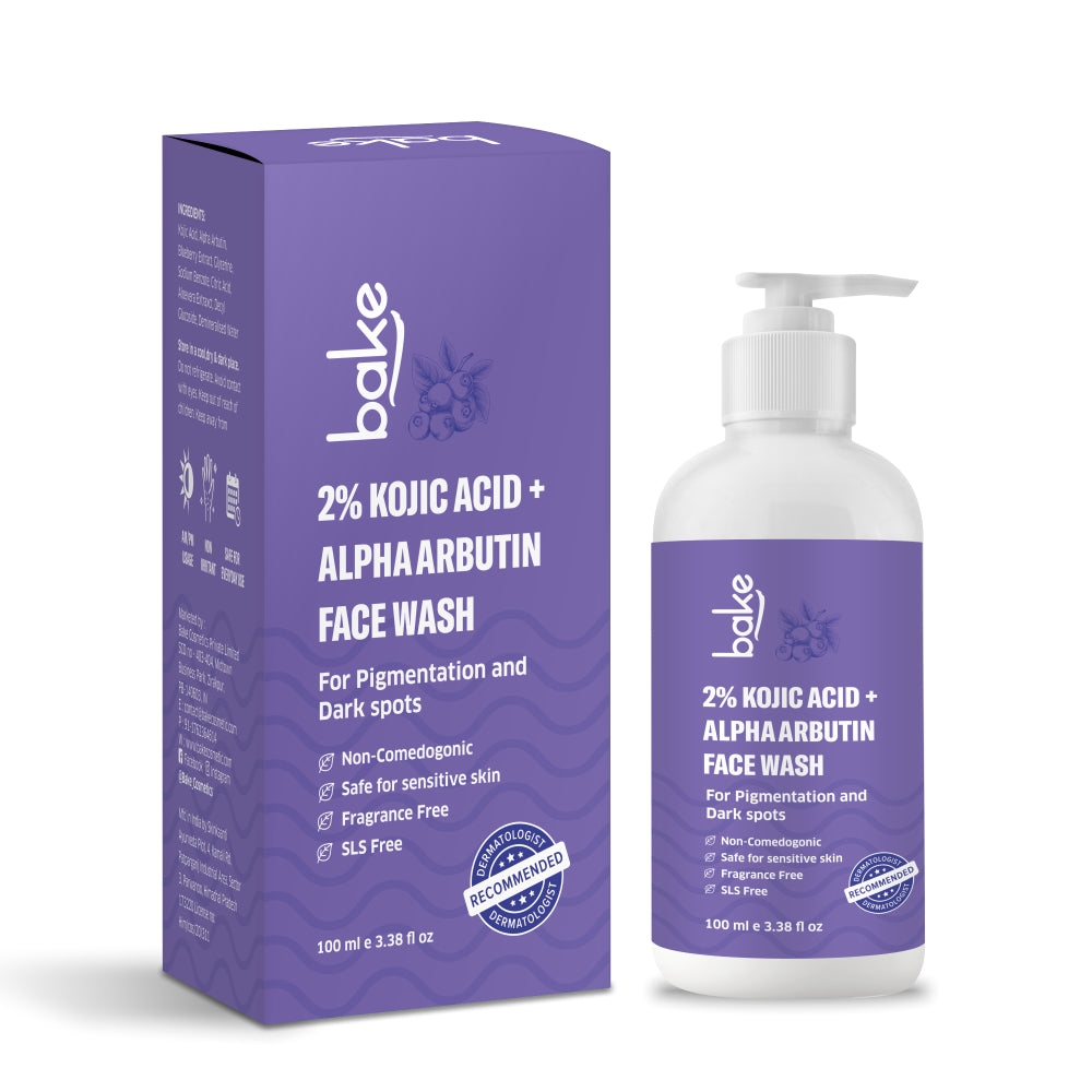 Kojic Face Wash Bottle Front View