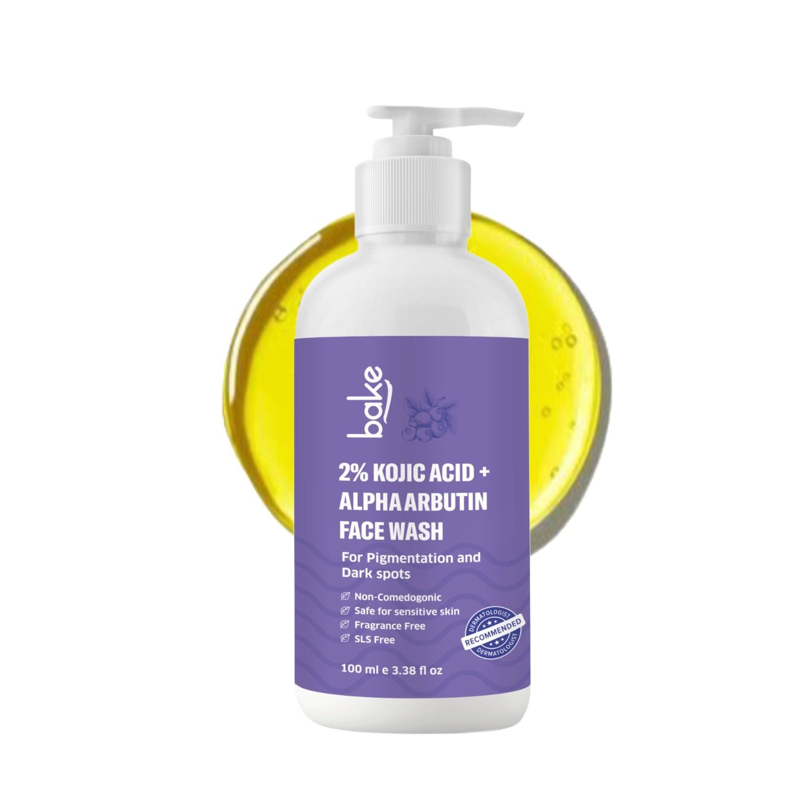 Kojic acid face wash